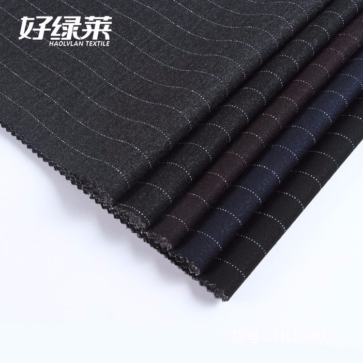 Fashion fiber-dyed  jacquard knitting fabric FS98020