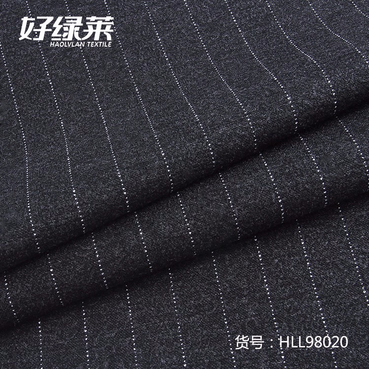 Fashion fiber-dyed  jacquard knitting fabric FS98020